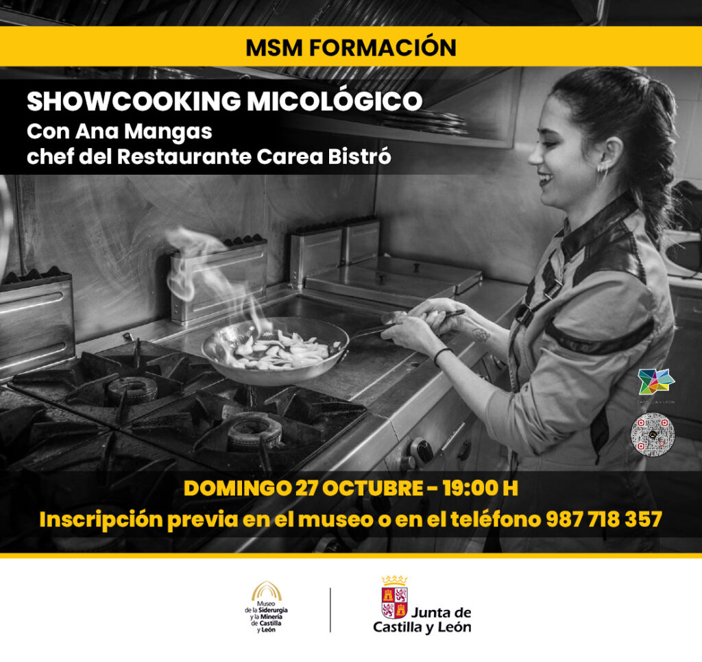 MSM FORMACIÓN. SHOWCOOKING MICOLÓGICO.